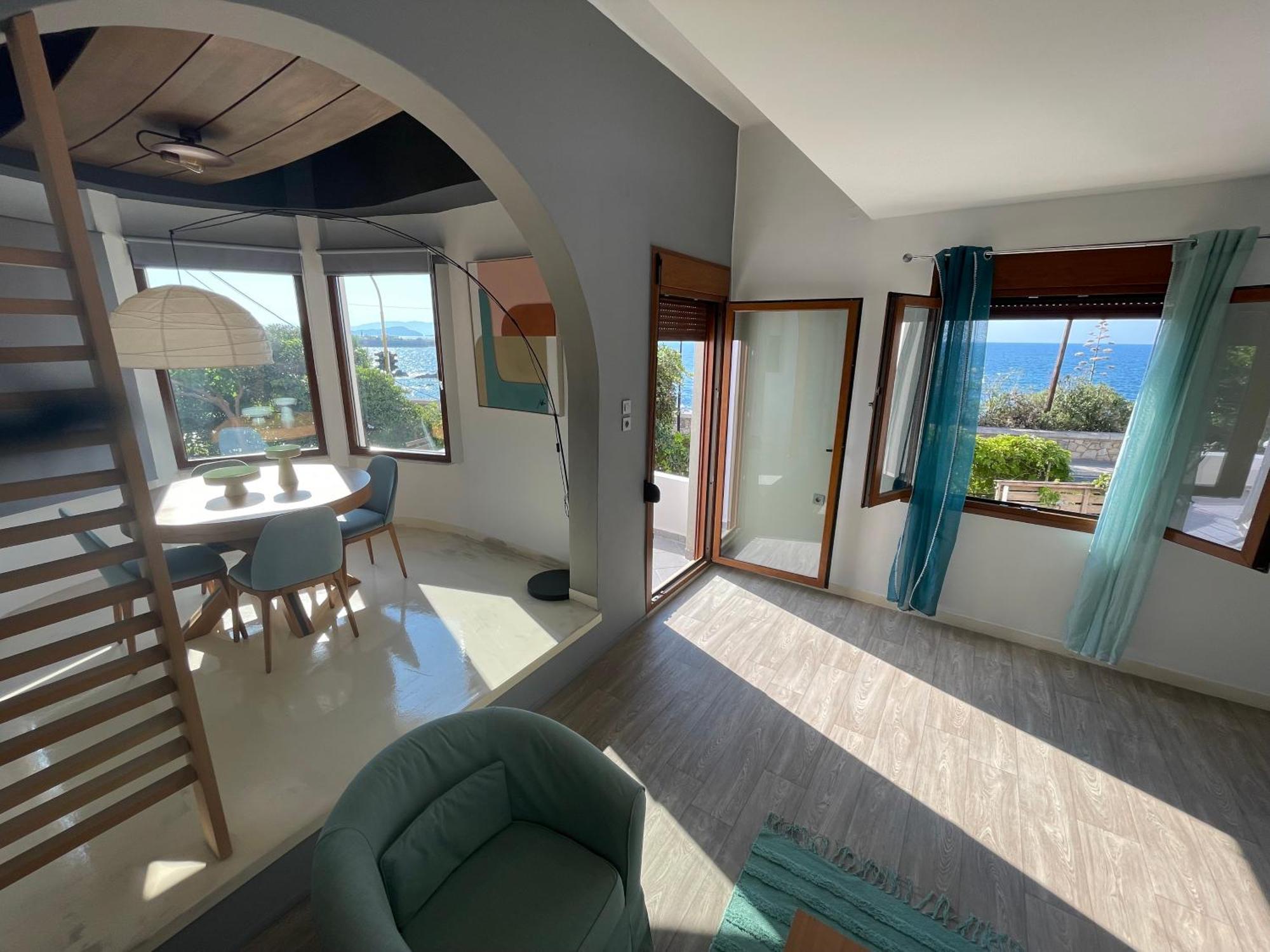 Naos-sea Front Vacation By Chania Center Feriehus