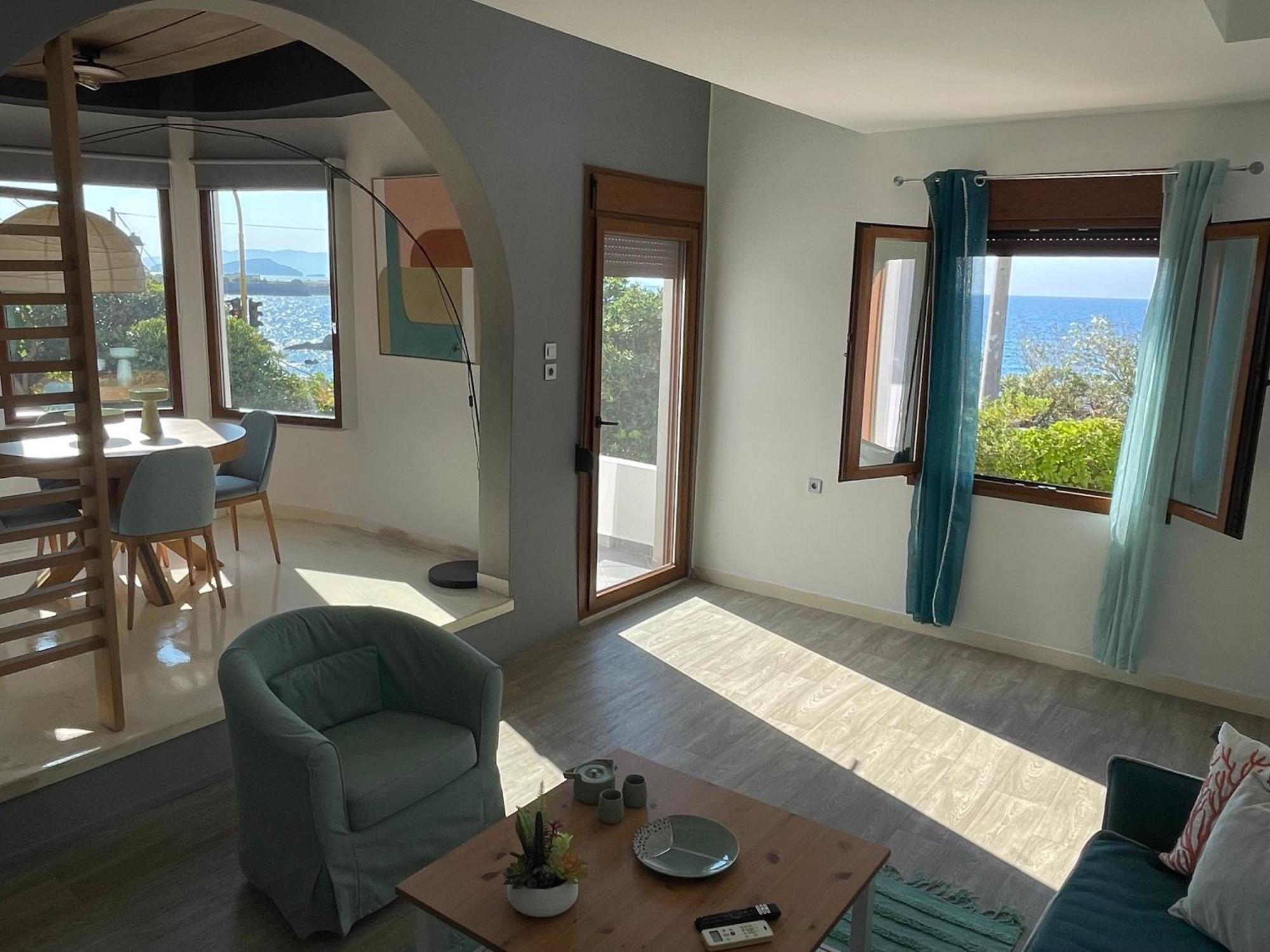 Feriehus Naos-sea Front Vacation By Chania Center