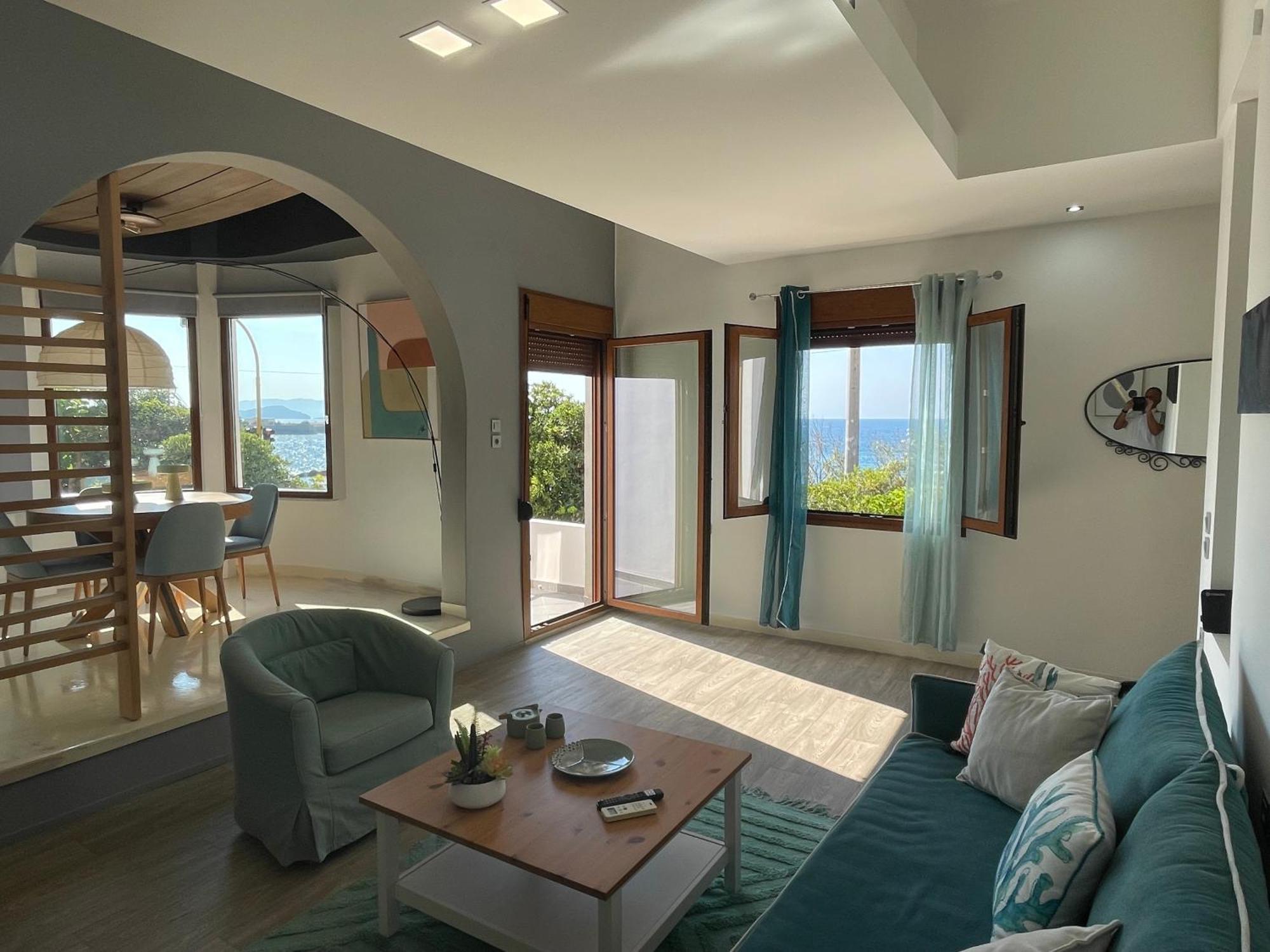 Naos-sea Front Vacation By Chania Center Feriehus Khania